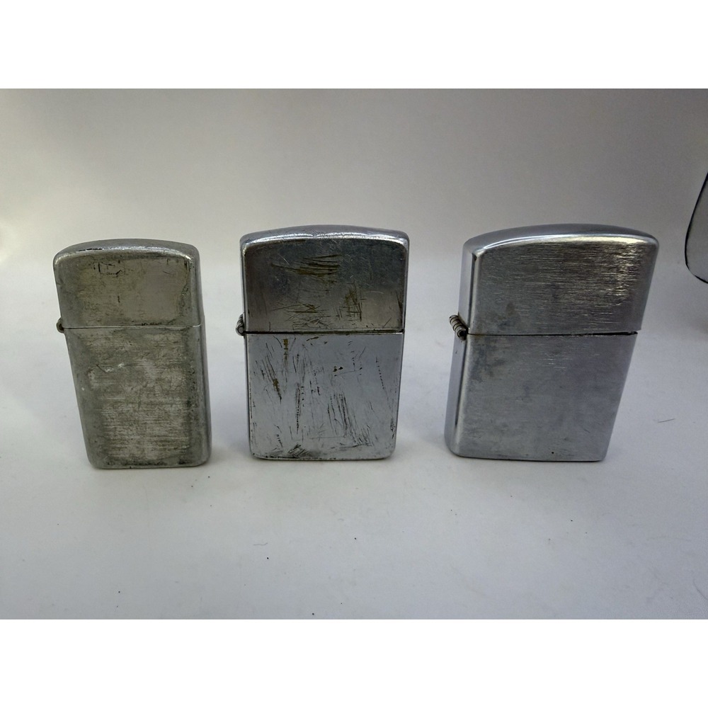 Vintage Lighter Lot Storm King USA, Continental‎ Cigarettes, Japan